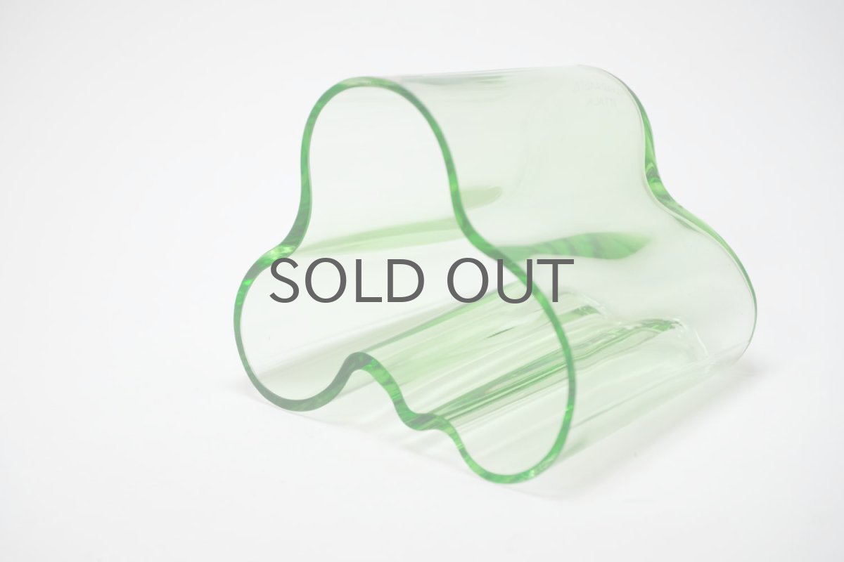 画像5: 北欧ビンテージ/iittala/イッタラ/Alvar Aalto/Alvar Aalto collection/Aalto vase/アアルトベース/H9.5cm/アップルグリーン (5)