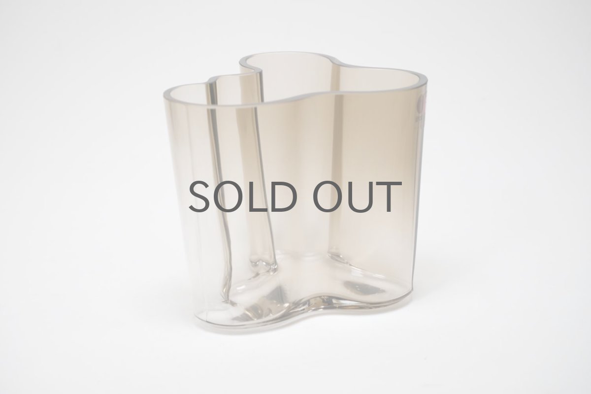 画像3: 北欧ビンテージ/iittala/イッタラ/Alvar Aalto/Alvar Aalto collection/Aalto vase/アアルトベース/H9.5cm/サンド (3)