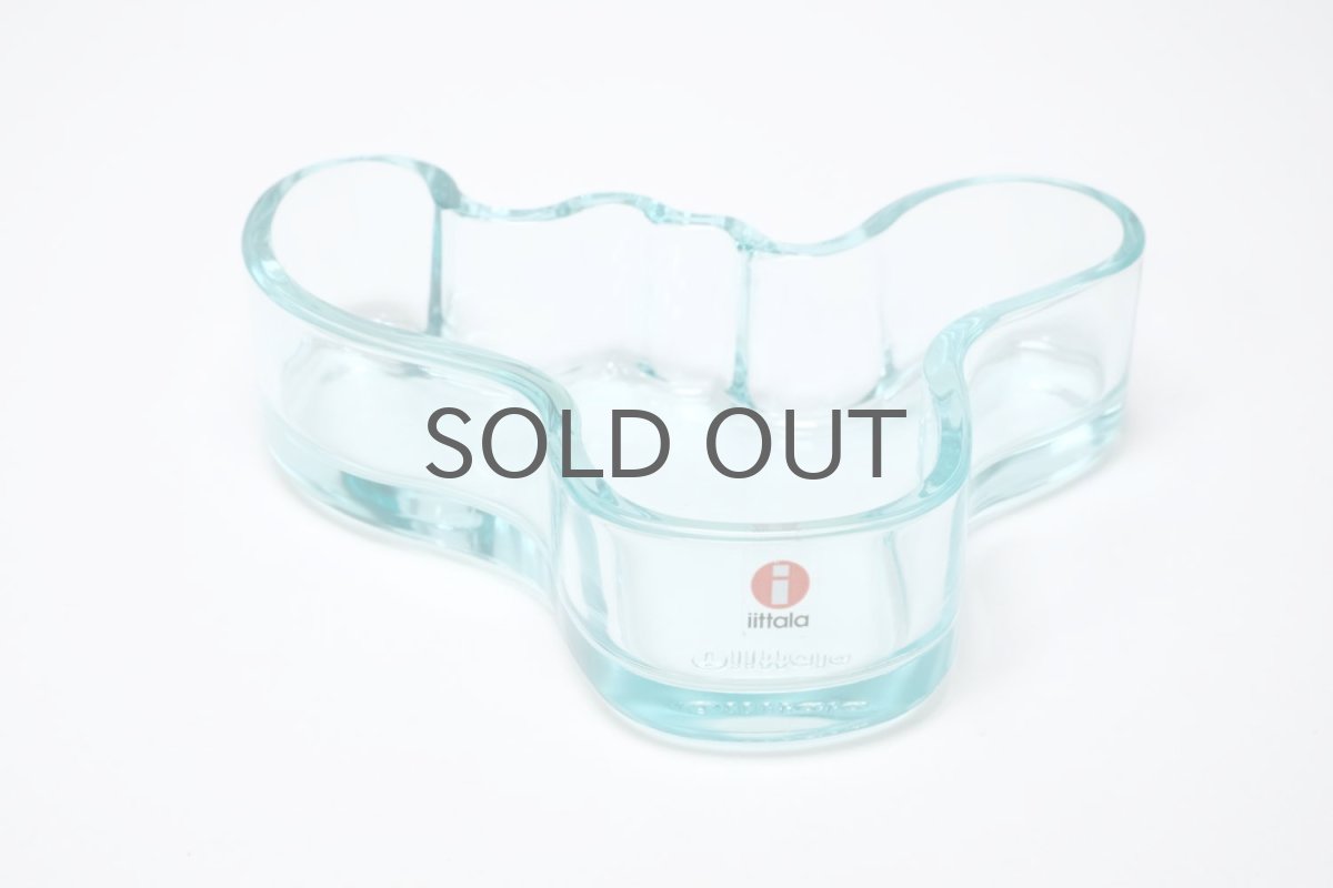 画像1: 北欧ビンテージ/iittala/イッタラ/Alvar Aalto/Aalto bowl/アアルトボウル/W13.8cm/ウォーターグリーン/廃番 (1)