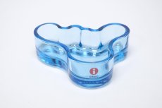 画像2: 北欧ビンテージ/iittala/イッタラ/Alvar Aalto/Aalto bowl/アアルトボウル/W9.8cm/廃番/オリジナルボックス付き/ターコイスブルー (2)