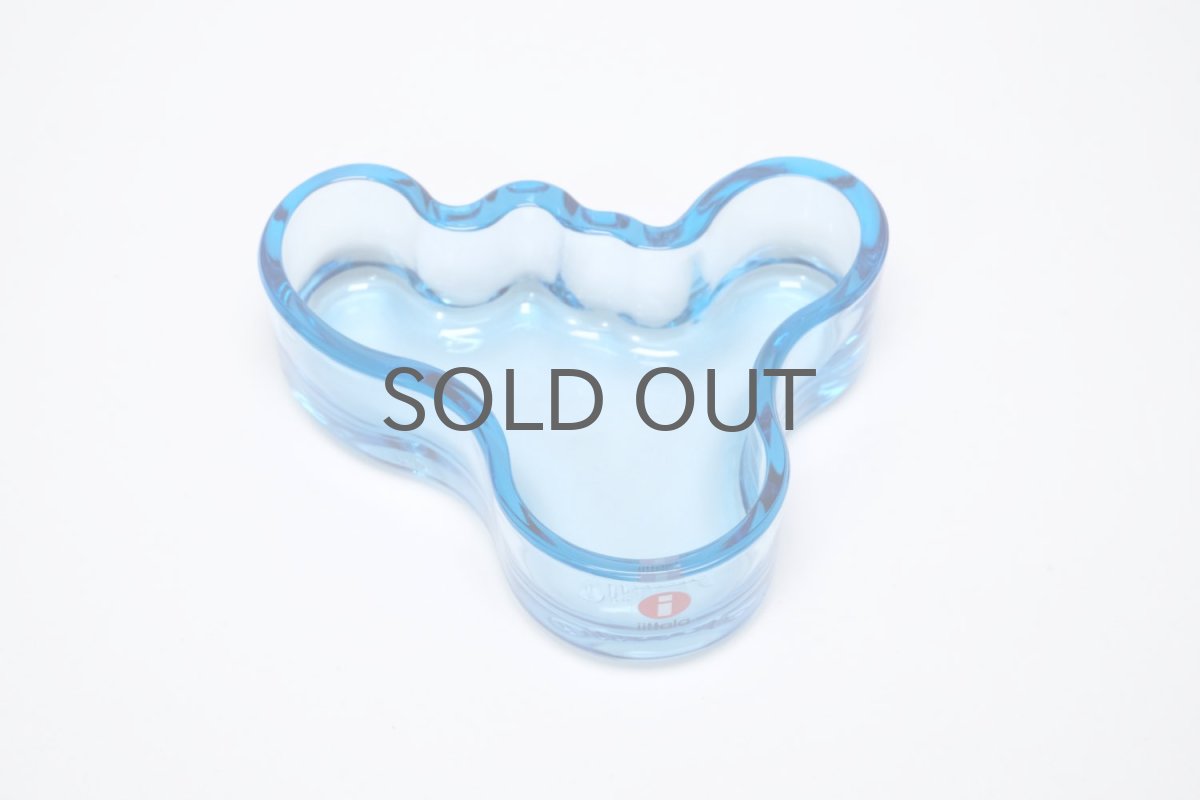 画像3: 北欧ビンテージ/iittala/イッタラ/Alvar Aalto/Aalto bowl/アアルトボウル/W9.8cm/廃番/オリジナルボックス付き/ターコイスブルー (3)