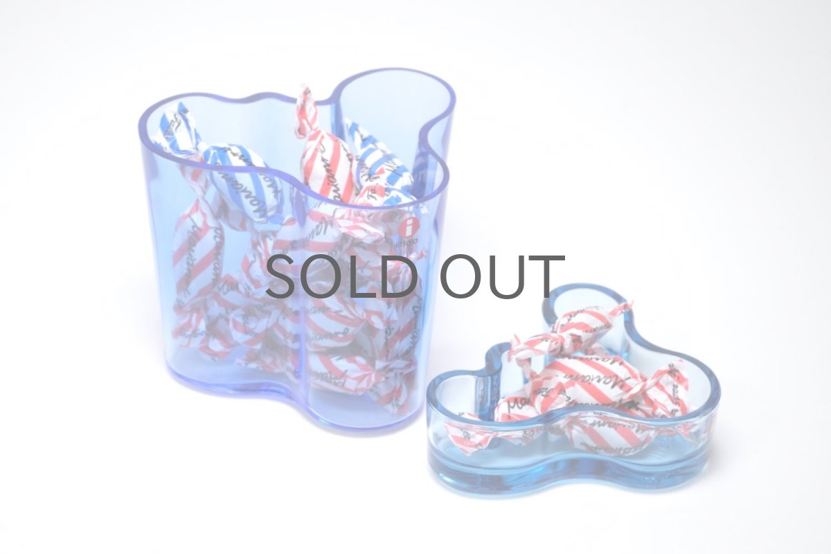 画像7: 北欧ビンテージ/iittala/イッタラ/Alvar Aalto/Aalto bowl/アアルトボウル/W9.8cm/廃番/オリジナルボックス付き/ブルーベリーブルー (7)