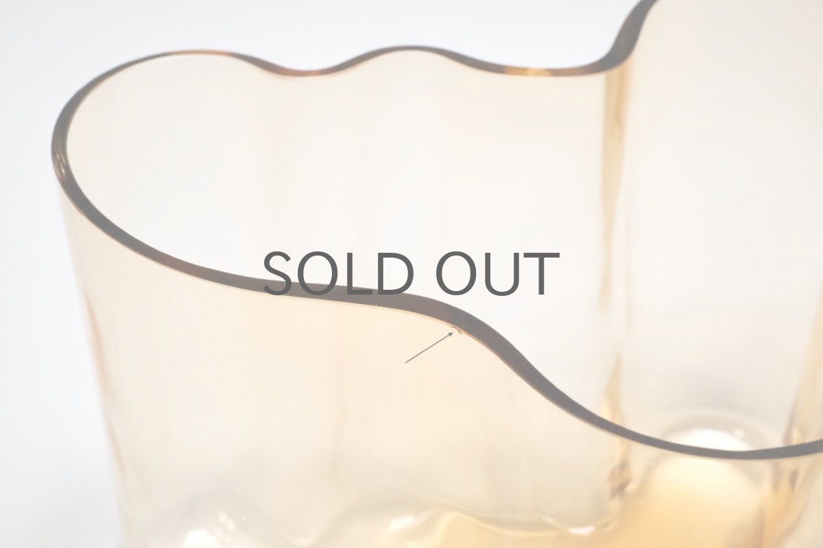 画像7: iittala/イッタラ/ALVAR AALTO/1996年限定モデル/Savoy vas/アルヴァ・アアルトコレクション ベース/貴重 (7)