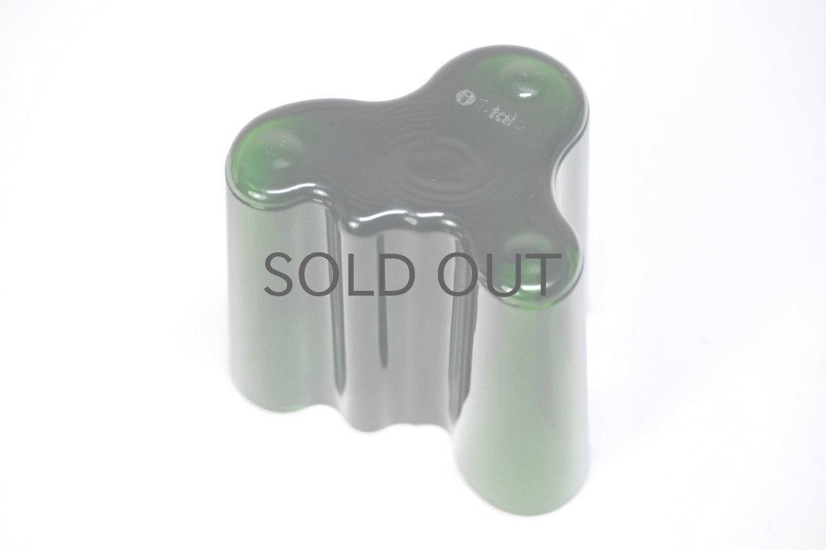 画像4: 北欧ビンテージ/iittala/イッタラ/Alvar Aalto/Aalto vase/アアルトベース/Savoy vase/ミニチュアベース/H5.5cm/グリーン (4)