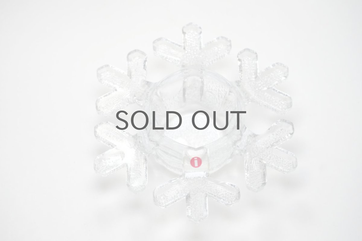 画像5: ビンテージ北欧雑貨/iittala/イッタラ/スノーフレーク/雪の結晶/キャンドルホルダー/No.1 (5)