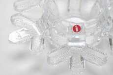 画像2: ビンテージ北欧雑貨/iittala/イッタラ/スノーフレーク/雪の結晶/キャンドルホルダー (2)