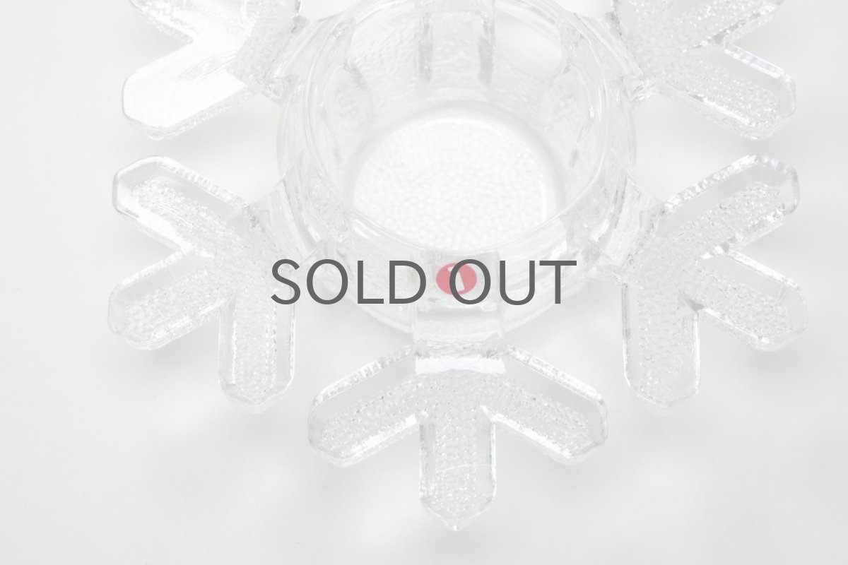 画像4: ビンテージ北欧雑貨/iittala/イッタラ/スノーフレーク/雪の結晶/キャンドルホルダー (4)