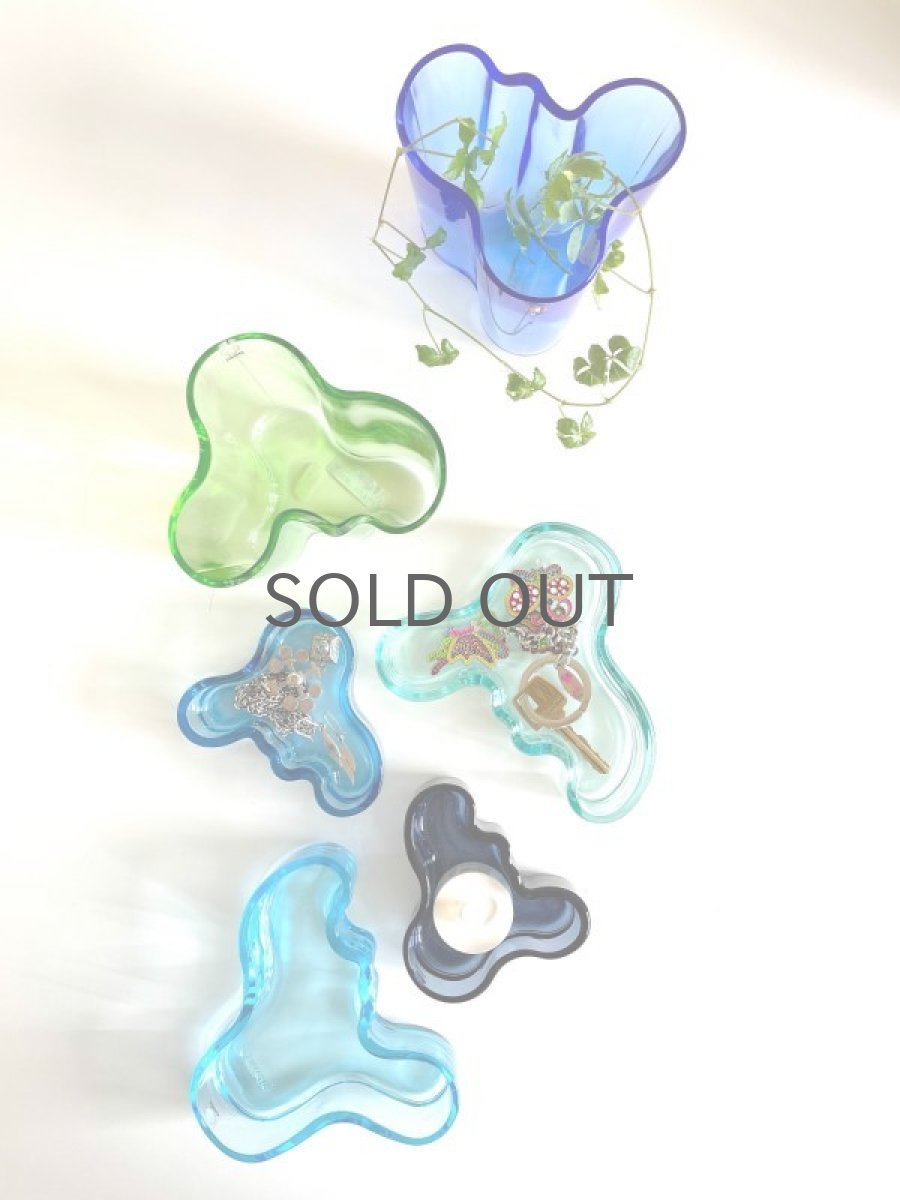 画像8: 北欧ビンテージ/iittala/イッタラ/Alvar Aalto/Alvar Aalto collection/Aalto vase/アアルトベース/H9.5cm/ウルトラマリンブルー (8)