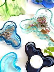 画像6: 北欧ビンテージ/iittala/イッタラ/Alvar Aalto/Aalto bowl/アアルトボウル/W9.8cm/廃番/オリジナルボックス付き/ターコイスブルー (6)