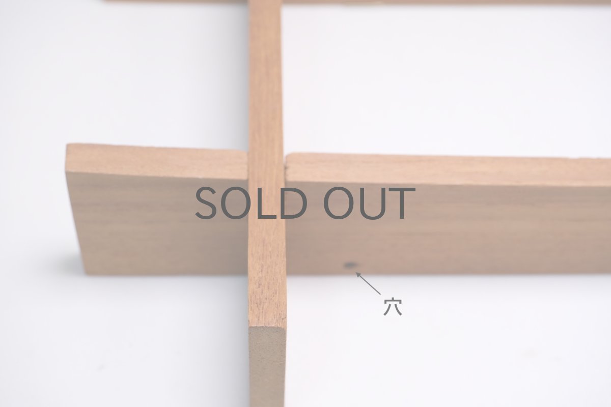 画像9: 北欧ビンテージインテリア雑貨/チーク/壁掛け飾り棚/No.1 (9)