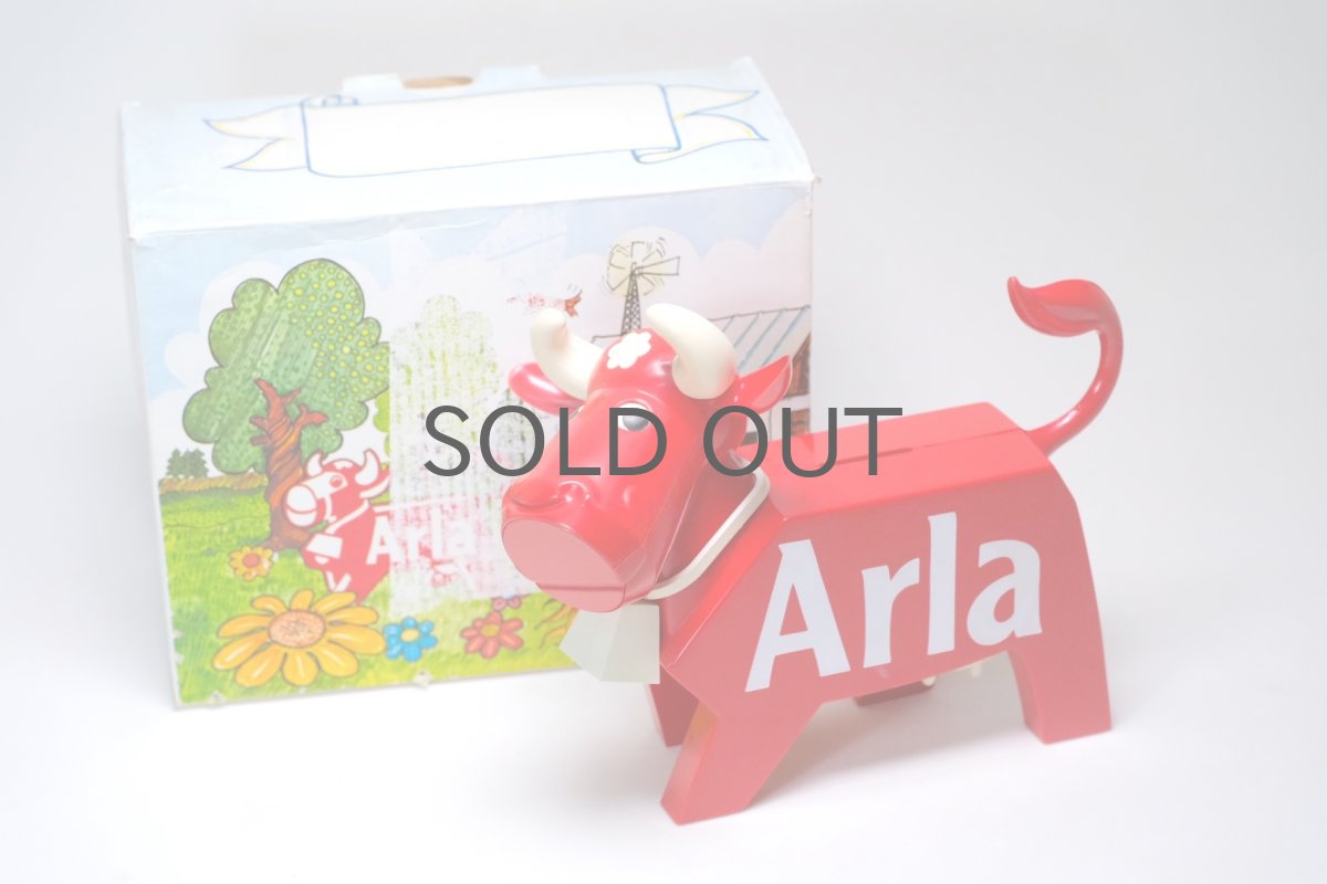 画像7: 北欧ビンテージ雑貨/Arla/アーラ/ノベルティ/ウシの貯金箱 (7)