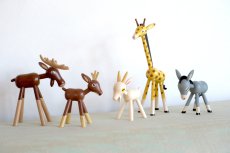 画像6: スウェーデン/Gunnar Ander/グンナー アンデル/動物木製/ロバ (6)