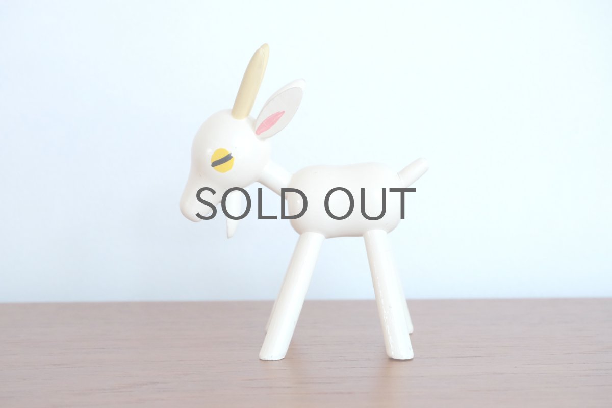 画像1: スウェーデン/Gunnar Ander/グンナー アンデル/動物木製/ヤギ (1)