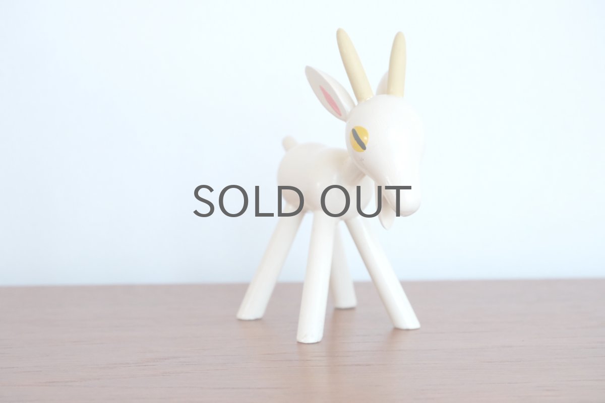 画像5: スウェーデン/Gunnar Ander/グンナー アンデル/動物木製/ヤギ (5)