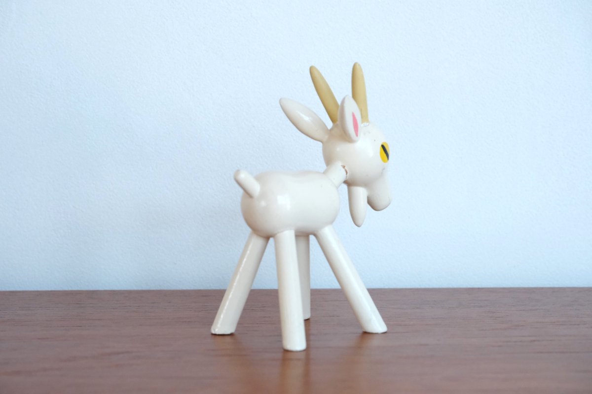 画像2: スウェーデン/Gunnar Ander/グンナー アンデル/動物木製/ヤギ (2)