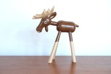 画像1: スウェーデン/Gunnar Ander/グンナー アンデル/動物木製/ヘラジカ (1)