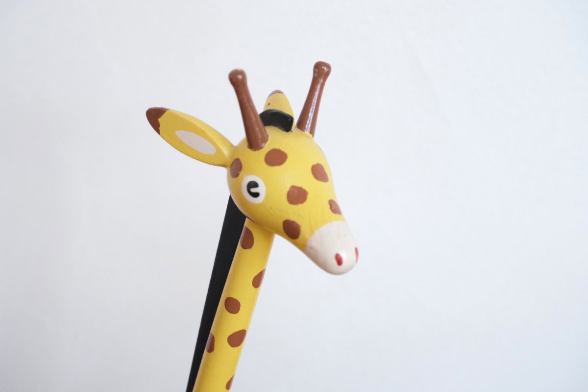 画像5: スウェーデン/Gunnar Ander/グンナー アンデル/動物木製/キリン (5)