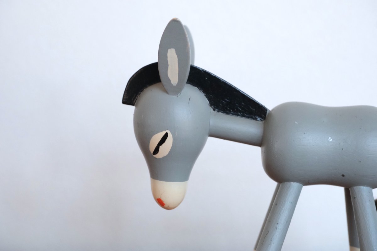画像2: スウェーデン/Gunnar Ander/グンナー アンデル/動物木製/ロバ (2)