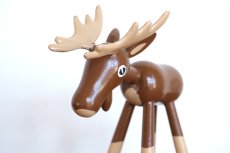 画像2: スウェーデン/Gunnar Ander/グンナー アンデル/動物木製/ヘラジカ (2)