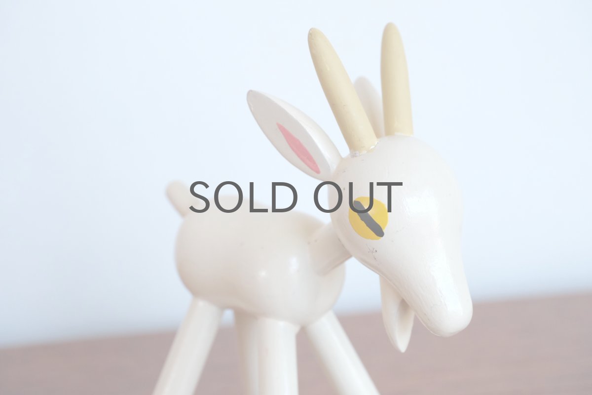 画像6: スウェーデン/Gunnar Ander/グンナー アンデル/動物木製/ヤギ (6)