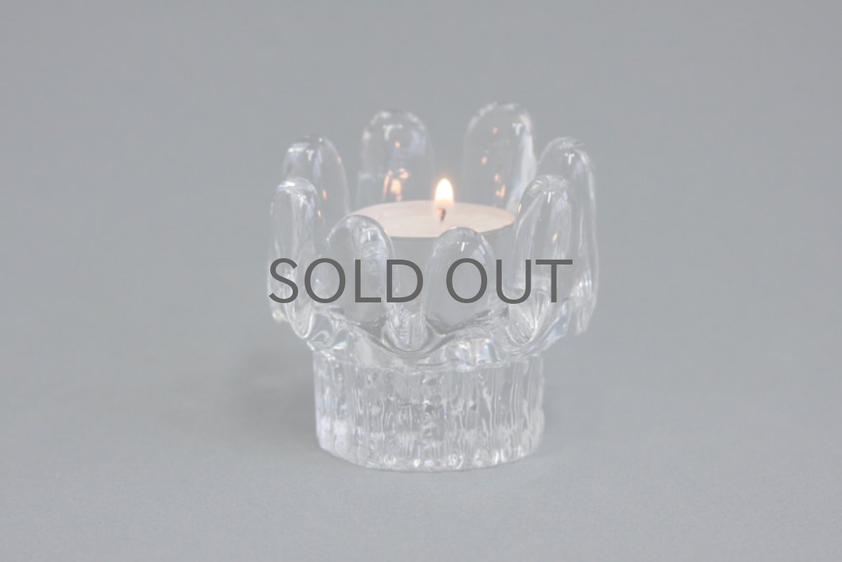 画像2: スウェーデン Kosta Boda Göran Wärff ガラスのキャンドルホルダー (2)