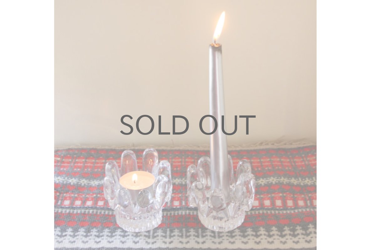 画像5: スウェーデン Kosta Boda Göran Wärff ガラスのキャンドルホルダー (5)