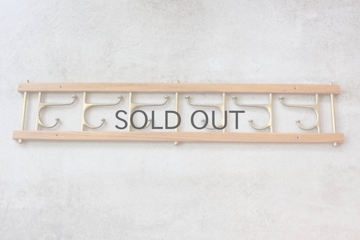 画像3: Skogslunds Metallgjuteri社製 ヴィンテージ真ちゅうフック コート用LLサイズ  79cm  (3)