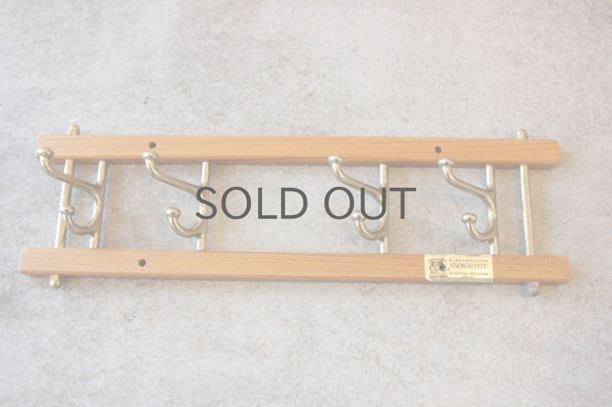 画像3: Skogslunds Metallgjuteri社製 ヴィンテージ真ちゅうフック 31cm No.1 (3)