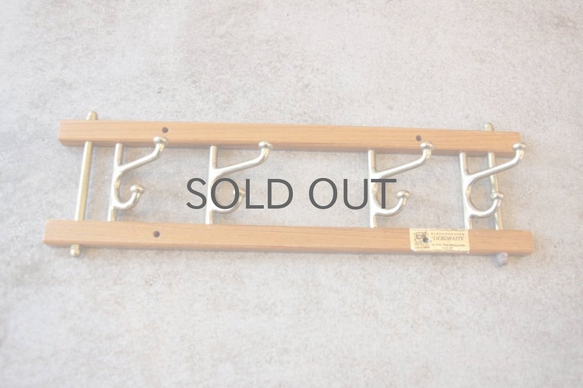 画像4: Skogslunds Metallgjuteri社製 ヴィンテージ真ちゅうフック 31cm No.1 (4)