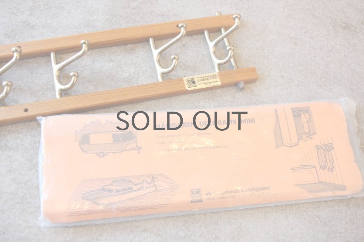 画像2: Skogslunds Metallgjuteri社製 ヴィンテージ真ちゅうフック 31cm No.1 (2)