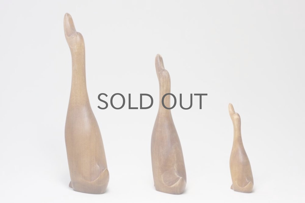 画像2: ビンテージ北欧雑貨/鳥のオブジェ/ニルスの雁/3羽セット (2)