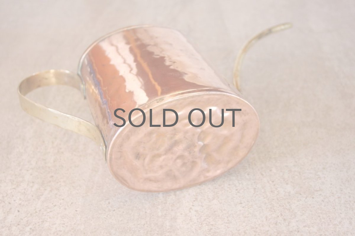 画像5: スウェーデン/ブラス(真鍮)のヴィンテージ水差し/細口ジョーロ/No.2 (5)