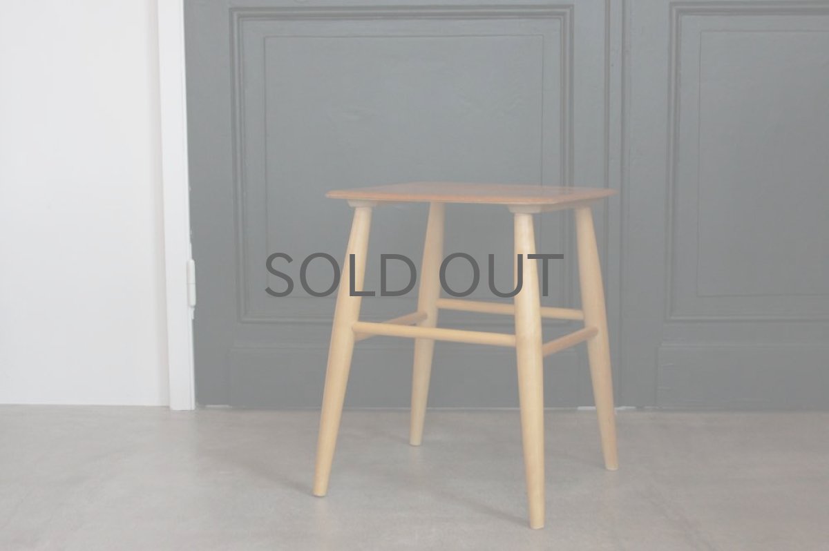 画像2: 北欧ビンテージ家具/ Ilmari Tapiovaara/イルマリ・タピオヴァーラ/ファネットスツール/EDSBY VERKEN/ナチュラル (2)
