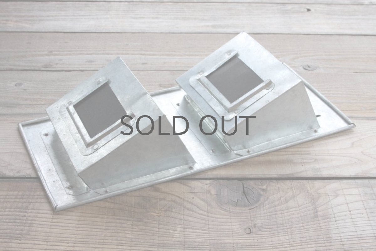 画像3: スウェーデン蚤の市／ブリキ製レターラック (3)