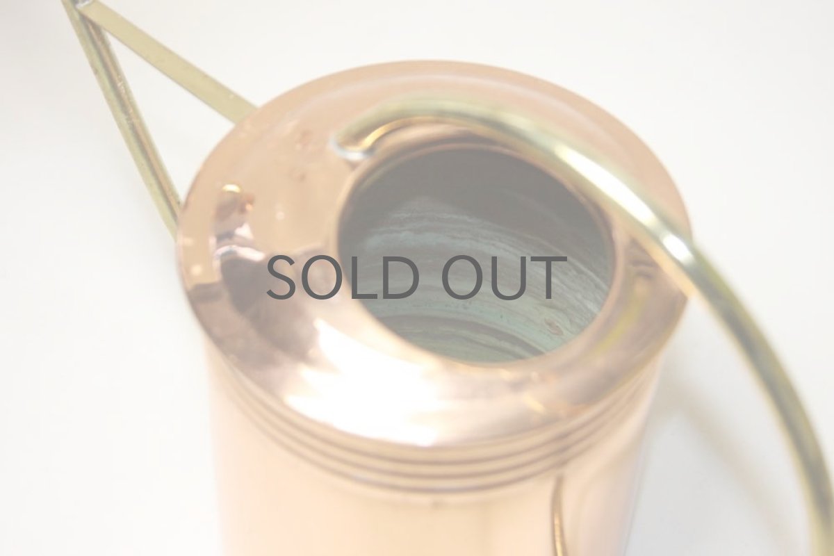 画像7: スウェーデン／ブラス（真鍮）のヴィンテージ水差し／細口ジョーロ (7)