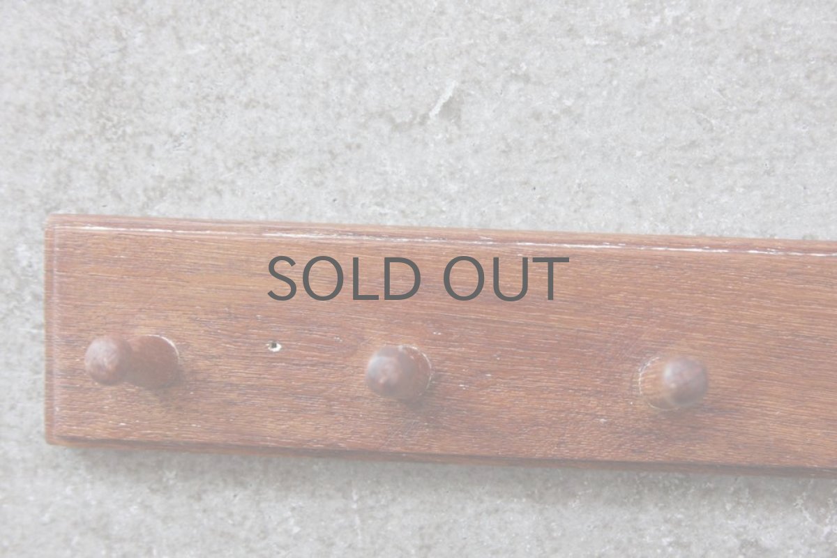 画像3: ビンテージインテリア北欧雑貨/スウェーデン/チークのフック 30cm (3)