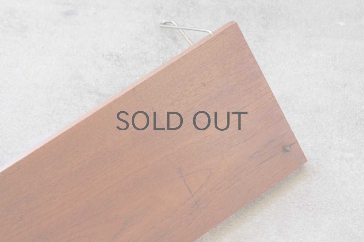 画像5: ビンテージ北欧家具/デンマーク製/チーク棚/74cm (5)