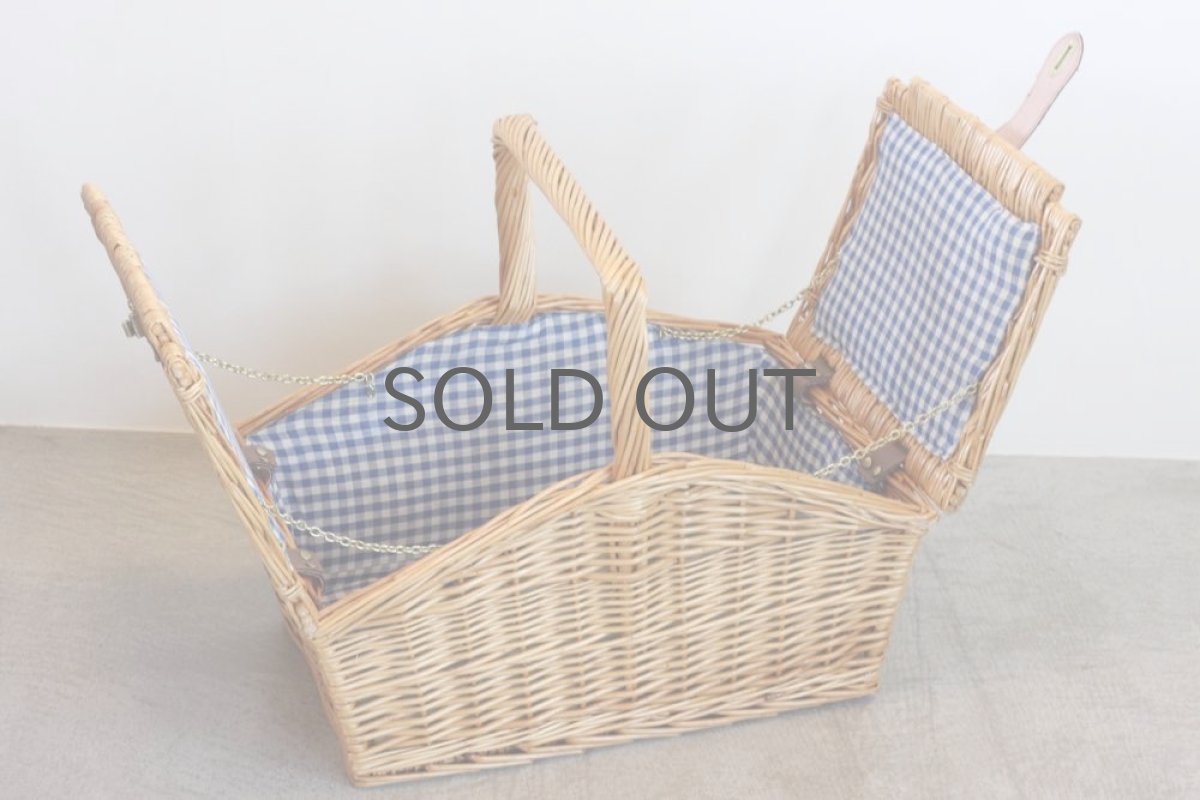 画像6: スウェーデン/ビンテージピクニックバスケット/No.5 (6)