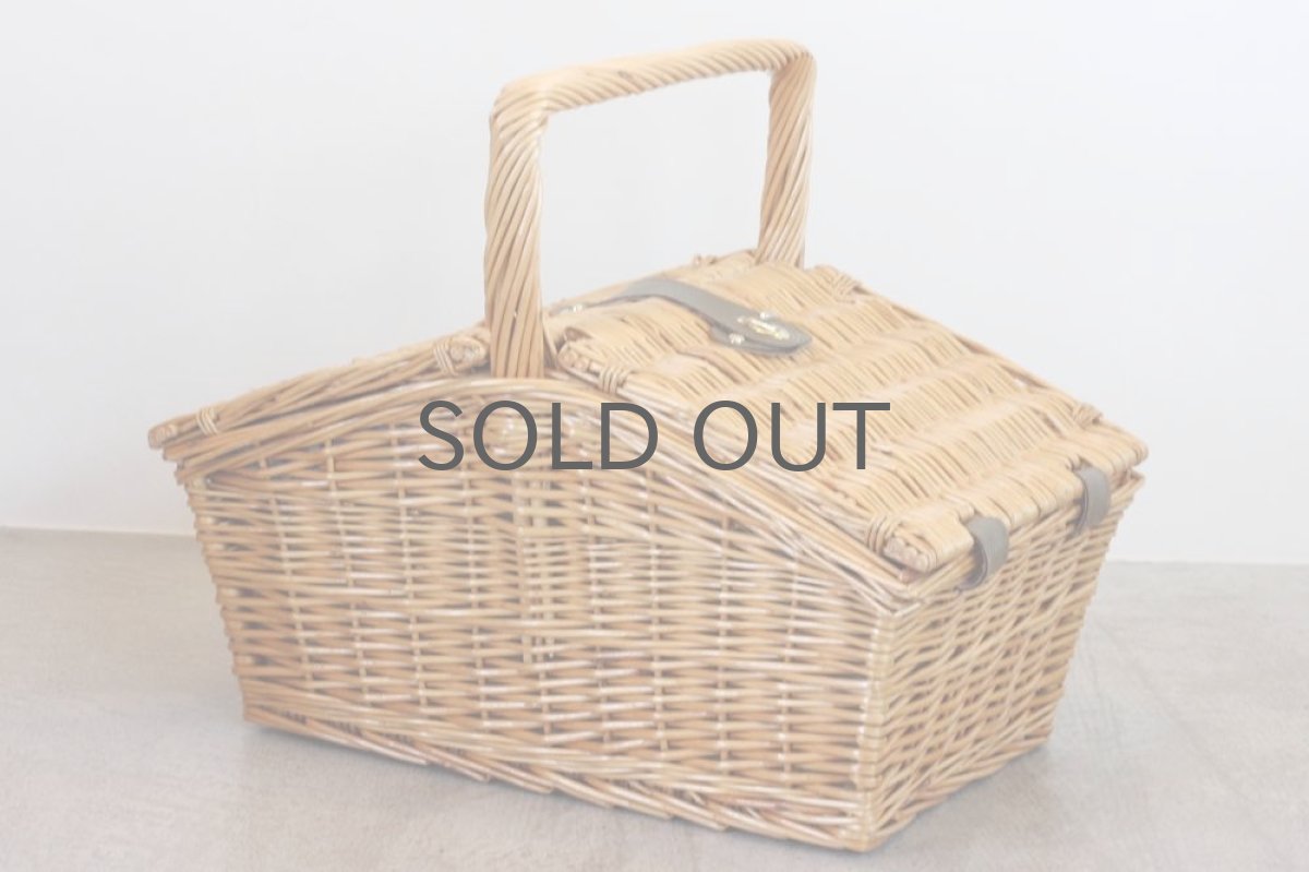画像2: スウェーデン/ビンテージピクニックバスケット/No.5 (2)