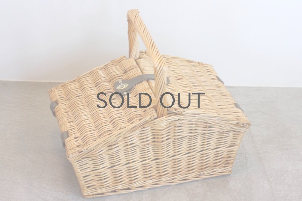 画像3: スウェーデン/ビンテージピクニックバスケット/No.5 (3)