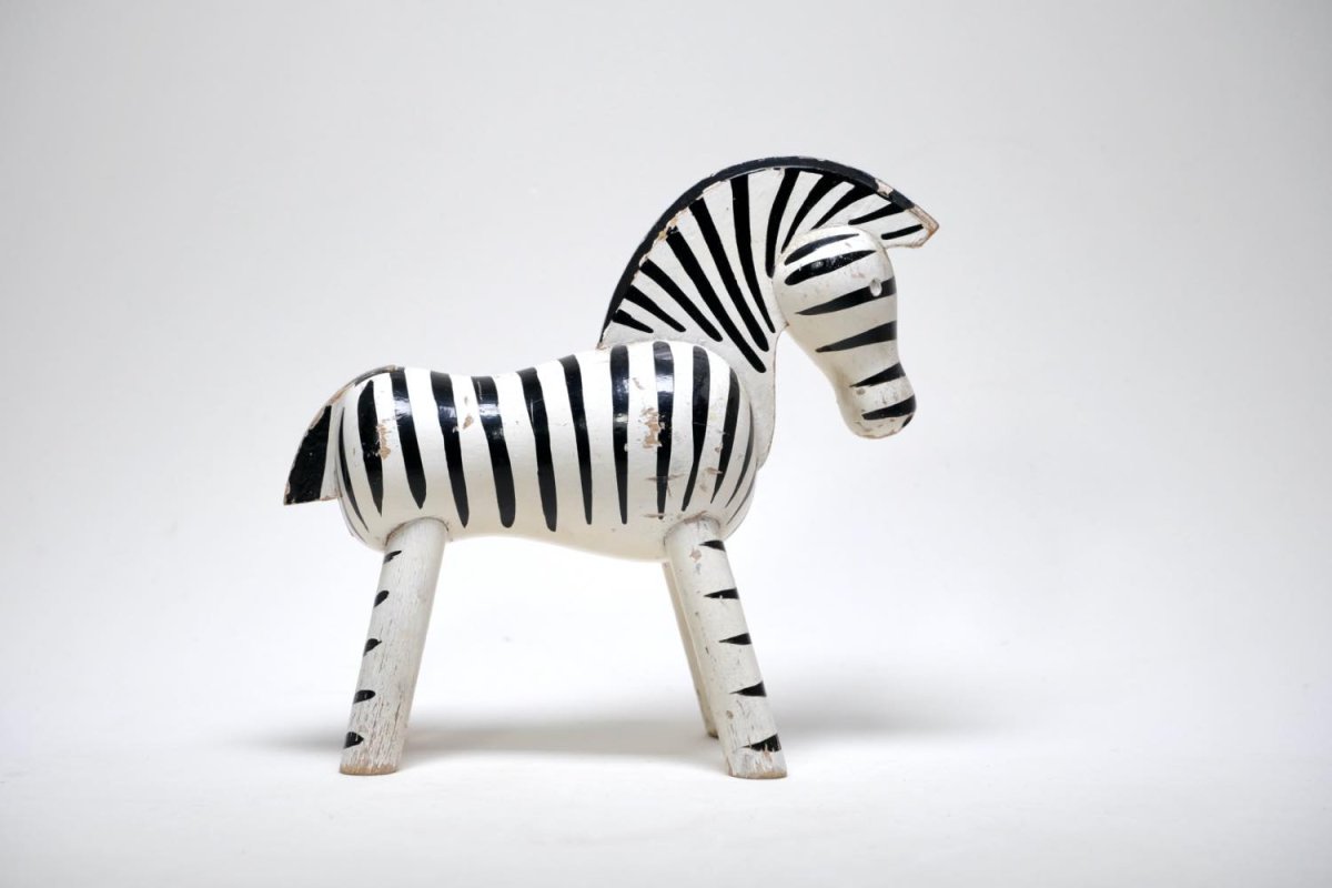 画像2: 北欧雑貨ビンテージ/Kay Bojesen/カイ・ボイスン/ゼブラ/ビンテージ品  (2)