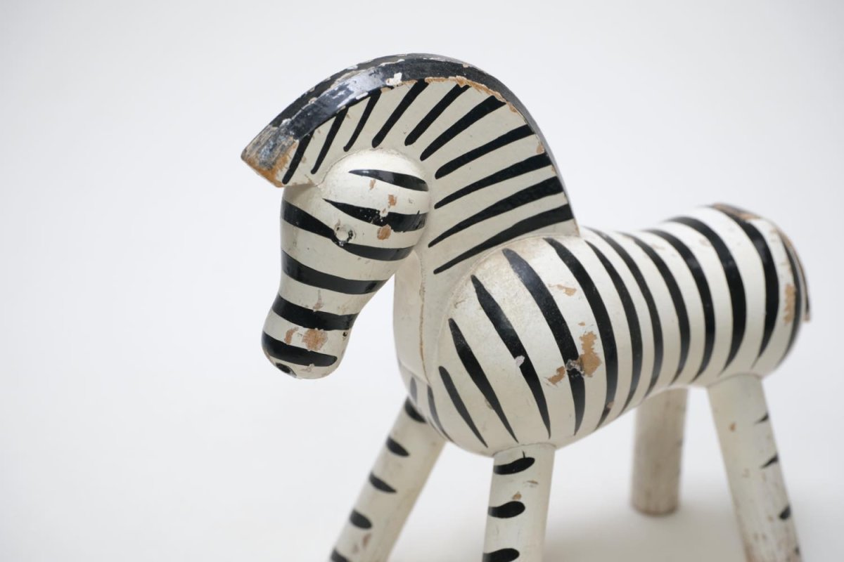 画像4: 北欧雑貨ビンテージ/Kay Bojesen/カイ・ボイスン/ゼブラ/ビンテージ品  (4)