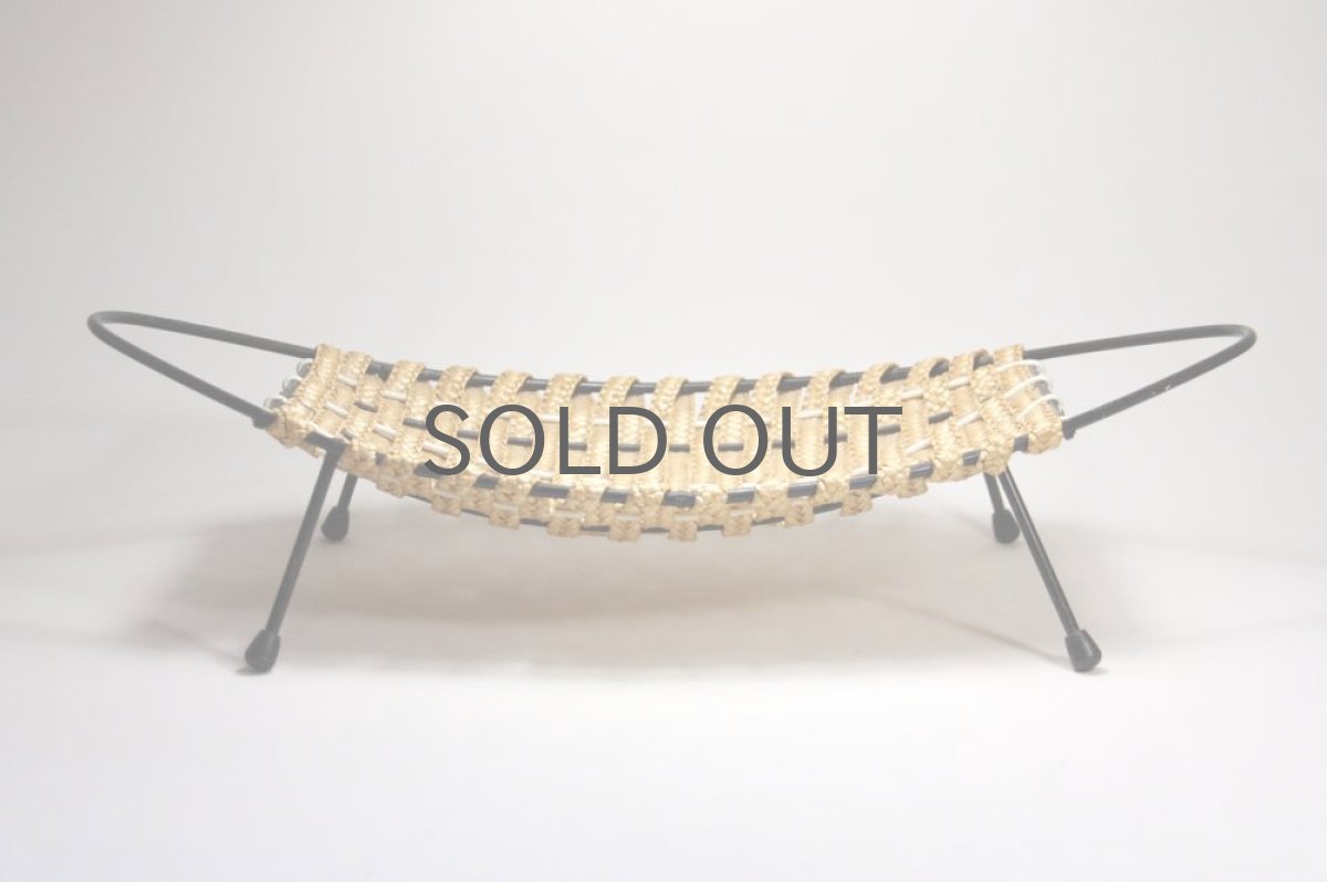 画像3: 北欧ビンテージインテリア雑貨/トレイバスケット/No.1 (3)