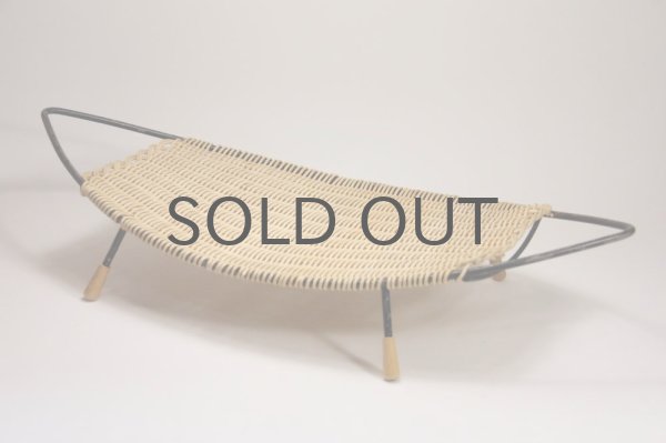 北欧 ヴィンテージ 籐チーク トレイ スウェーデン製 北欧ビンテージ