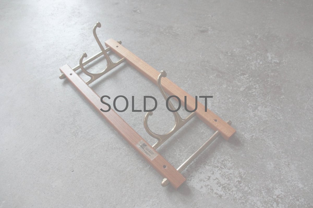 画像3: Skogslunds Metallgjuteri社製/ヴィンテージ真ちゅうウォールハンガー/フック/ 35cm/No.2 (3)