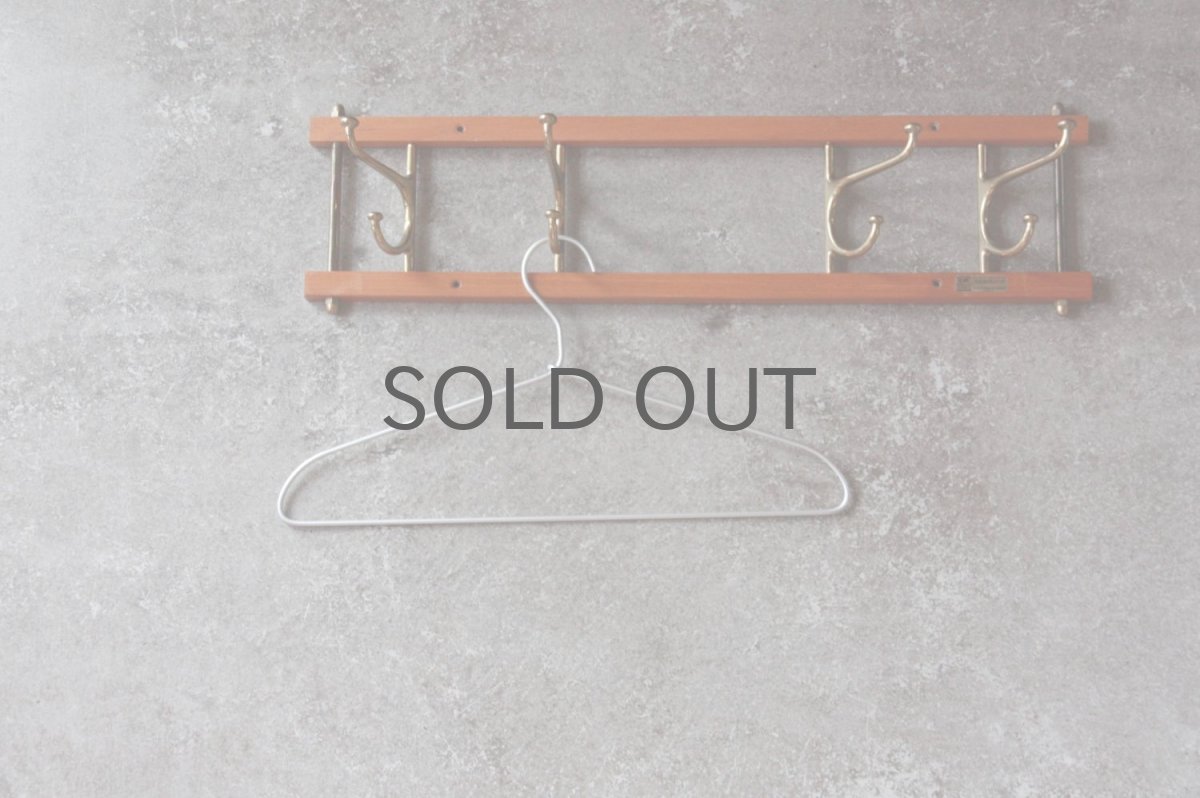 画像3: Skogslunds Metallgjuteri社製/ヴィンテージ真ちゅうウォールハンガー/フック/ 57cm/No.2 (3)