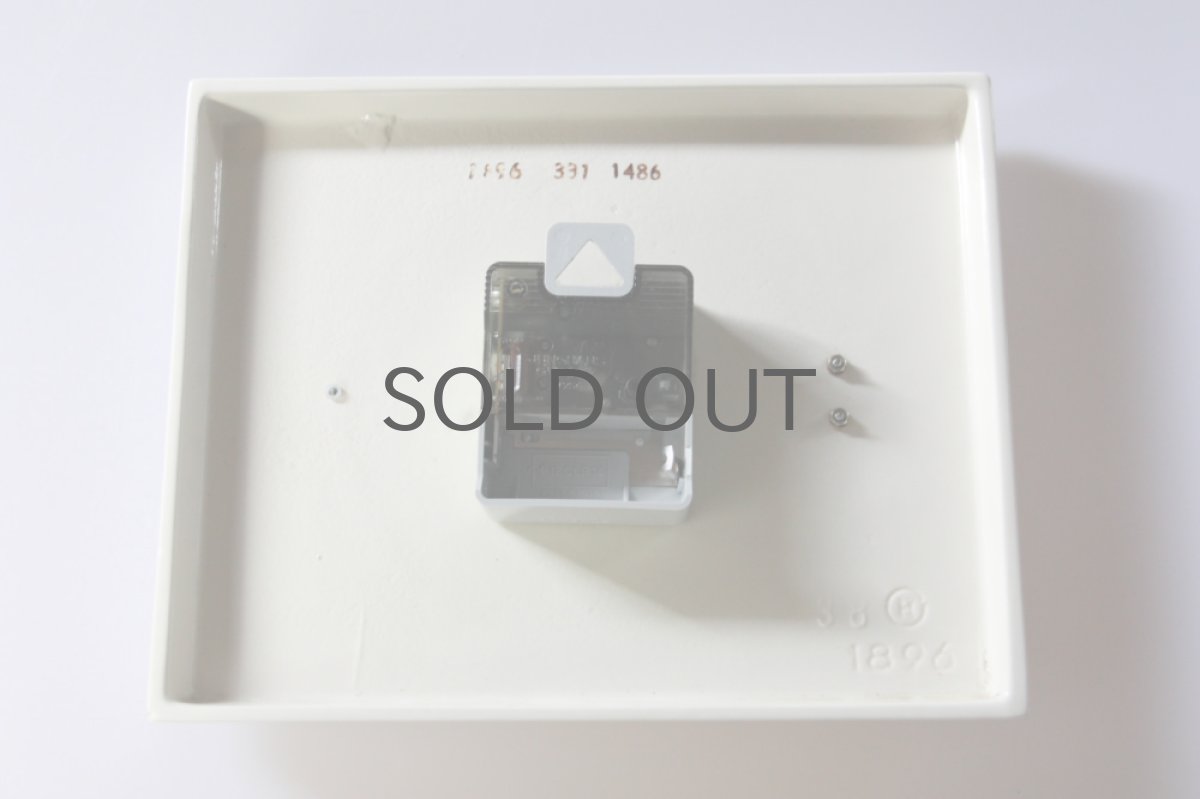 画像5: ヴィンテージ インテリア雑貨/ 陶製 壁掛け時計 Junghsns製 ドイツ (5)