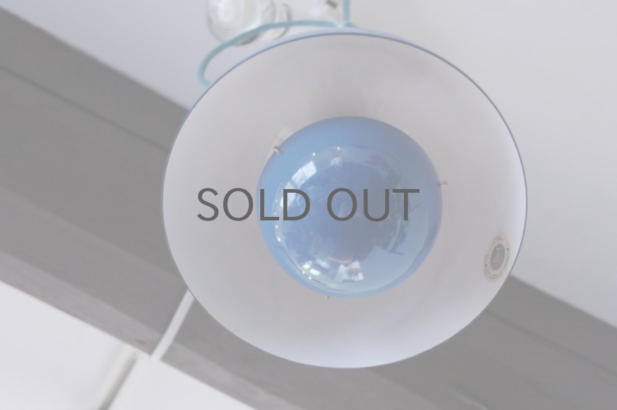 画像5: ルイスポールセン社製　ヴェルナー・パントン/フラワーポットペンダントライト 超レアカラー　ターコイズブルー (5)