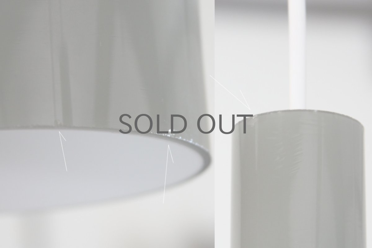 画像3: Fog&Morup/Holmegaardホルムガード　ビンテージ　ライトグレー　ペンダントライト　PISA (3)