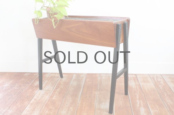 北欧ヴィンテージ デンマーク製 ローズウッド　プランター スタンド　北欧家具 北欧ヴィンテージ デンマーク製 ローズウッド プランター スタンド